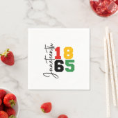 1865年6月実在独立日 スタンダードカクテルナプキン (インサイチュ)