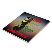 1865年6月独立記念日パンアフリカ タイル (側面)