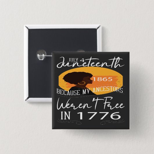 1865年6月11日 缶バッジ (正面&裏面)