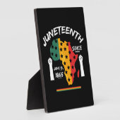 1865年6月19日から6月19日TシャツフリーIsh フォトプラーク (側面)