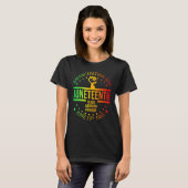 1865年6月19日の1865年のアメリカの自由 Tシャツ (正面フル)