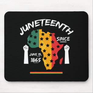1865年6月19日よりジューンティーンス・フリーイッシュTシャツ マウスパッド