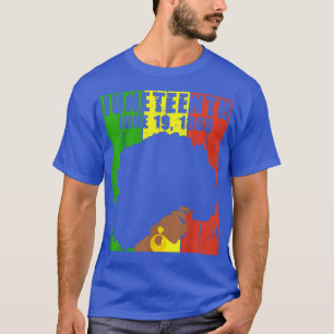 1865年6月19日アフリカ系アメリカ人の祖先 Tシャツ