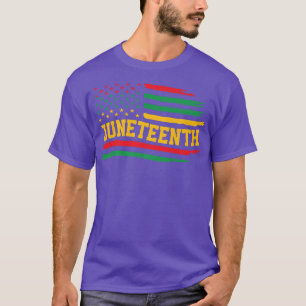 1865年6月19日アメリカ国旗の歴史 Tシャツ