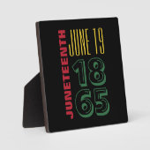 1865年6月19日タイポグラフィ黒史 フォトプラーク (正面)