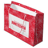 1865年6月19日ブラックフリーダムデー ラージペーパーバッグ (正面アングル)