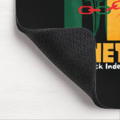 1865年6月19日ブラック・インディペンデンス・デイ マウスパッド (コーナー)