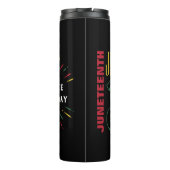 1865年6月19日黒人歴史花火 タンブラー (裏面)