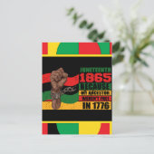 1865年6月19日1865年ブラッククイーンズ・メラニン・キング シーズンポストカード (スタンド正面)