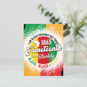 1865年6月19日1865年ブラッククイーンズ・メラニン・キング ポストカード (スタンド正面)