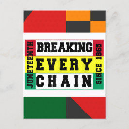 1865年6月19日1865年ブラッククイーンズ・メラニン・キング ポストカード