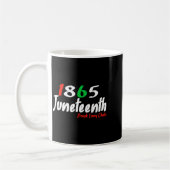 1865年6月19日 すべての鎖を壊せ メラニン 黒い誇り コーヒーマグカップ (左)
