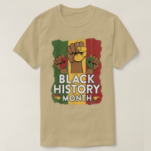 1865年6月19日(金)黒人歴史月無料 Tシャツ (デザイン正面)