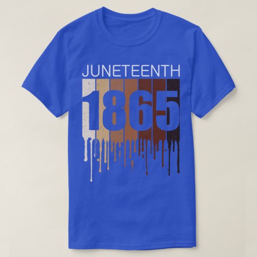 1865年6月19日 Tシャツ (デザイン正面)