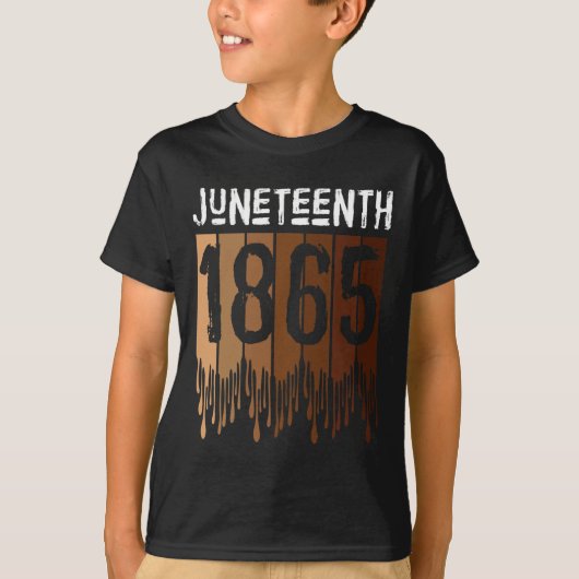 1865年6月19日Freedom Day Me Tシャツ (正面)