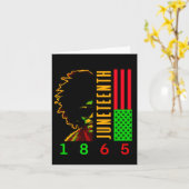 1865年6月 カード (黄色い花)