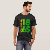 1865年7月私の独立記念日 Tシャツ (正面フル)