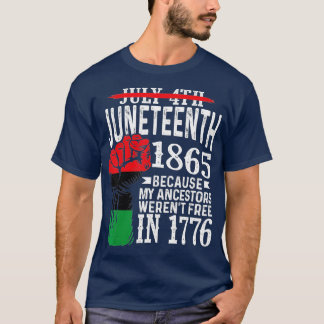 1865年7月4日先祖の贈り物 Tシャツ