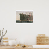 1865年8月威厳があるにブイを打ち上げ、 ポスター (キッチン)