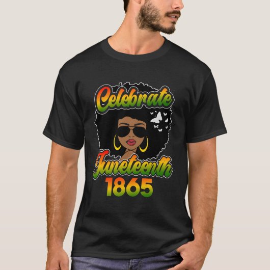 1865祝年のBl以来の10番目の自由 Tシャツ (正面)