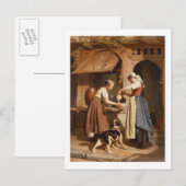 1866年、乳製品(パネル油) ポストカード (正面/裏面)