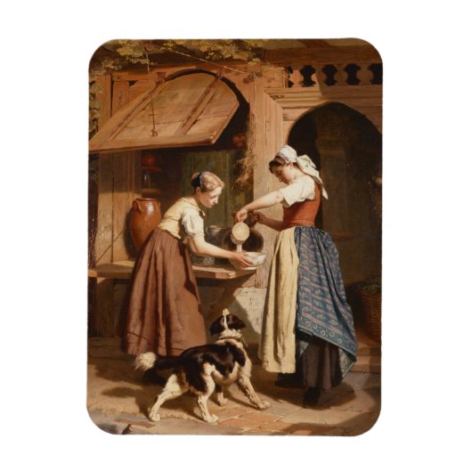 1866年、乳製品(パネル油) マグネット (縦)