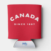1867年からのカナダ 缶クーラー (裏面)