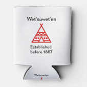 1867年のシルエット以前に誕生した和風天 缶クーラー (正面)