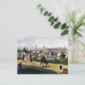 1867年の世界展からエドワール・マネ ポストカード (スタンド正面)