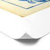 1867年5月17日からユリシーズS.グラント署名小切手 ポスター (角)