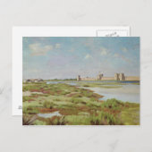 1867年、アイギュ・モルテの市壁 ポストカード (正面/裏面)