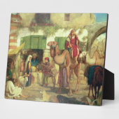 1867年、エルサレムの通り フォトプラーク (側面)