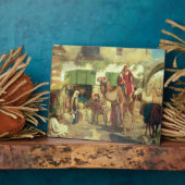 1867年、エルサレムの通り フォトプラーク (側面)