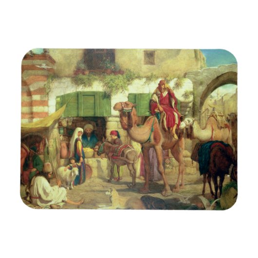 1867年、エルサレムの通り マグネット (横)
