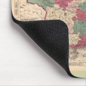 1868地図-ジョンソンの中国および日本 マウスパッド (コーナー)