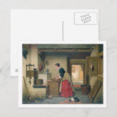 1868年、食器室(パネル油) ポストカード (正面/裏面)