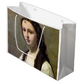 1868年~1870年、真珠を持つ女性 ラージペーパーバッグ (正面アングル)