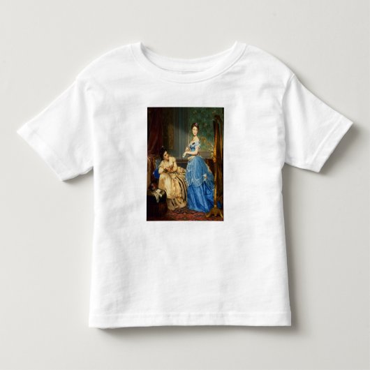 1869年着替えること トドラーTシャツ (正面)