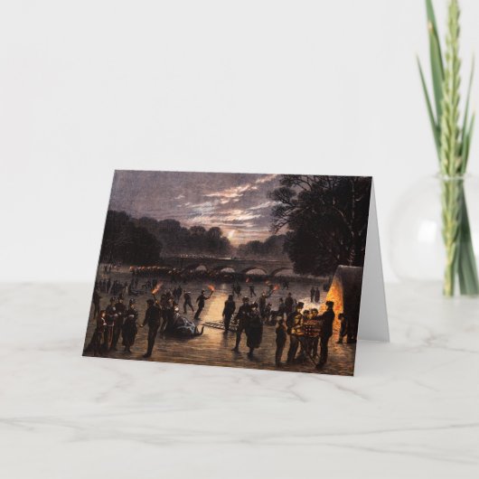 1870アイススケートで滑るインロンドン シーズンカード (正面)