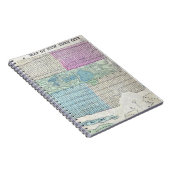 1870地図ニューヨーク市中央公園 ノートブック (右側)