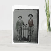 1870年おもしろいのティンタイプ·ウィスキー、若い男を飲む カード (裏面)