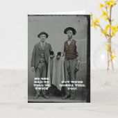 1870年おもしろいのティンタイプ·ウィスキー、若い男を飲む カード (黄色い花)