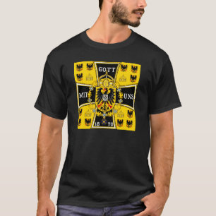 1870年のプロシアの軍旗 Tシャツ