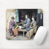 1870年の日本の織物商 マウスパッド (マウス)