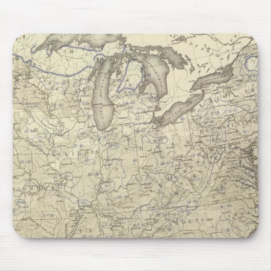 1870年イリテラシー マウスパッド (正面)