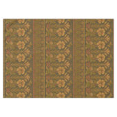 1870年ビクトリアン頃の蝶と花の模様 テーブルクロス (正面(横))