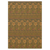 1870年ビクトリアン頃の蝶と花の模様 テーブルクロス (正面)