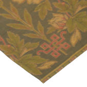 1870年ビクトリアン頃の蝶と花の模様 テーブルクロス (アングル)