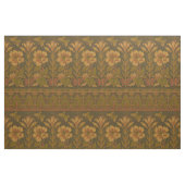 1870年ビクトリアン頃の蝶と花の模様 ファブリック (ファットクウォーター)