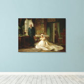 1870年代の祭壇 キャンバスプリント (インサイチュ (ウッドフロア))